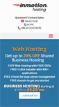 Mobile Screenshot of inmotionhosting.com